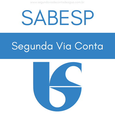 Como emitir segunda via de conta Sabesp