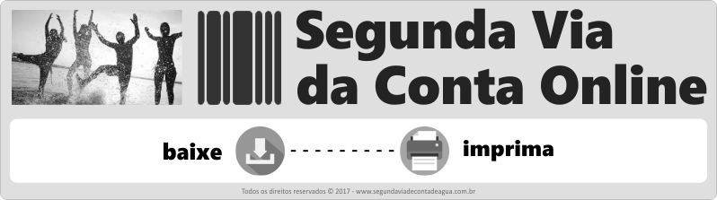 Segunda Via De Conta De Agua 2021 Imprimir 2Âª Via Atualizada